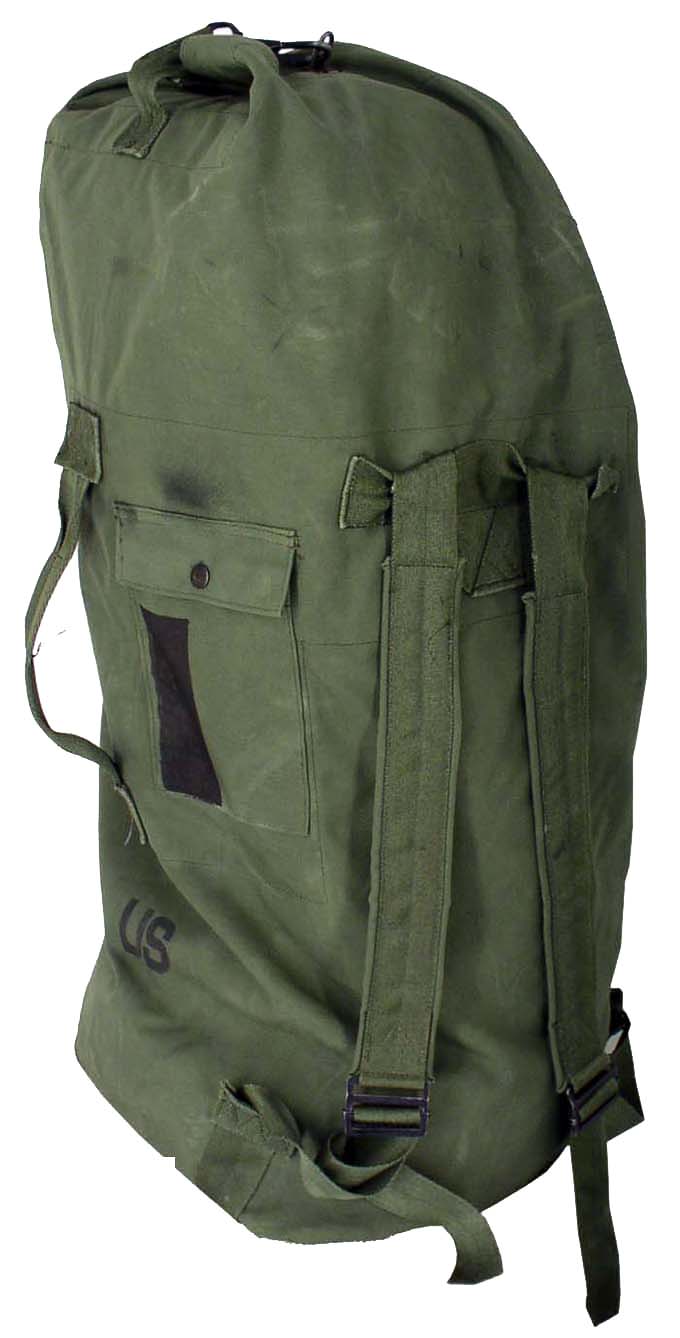 USA Kit Bag  Top Close with Back Straps 